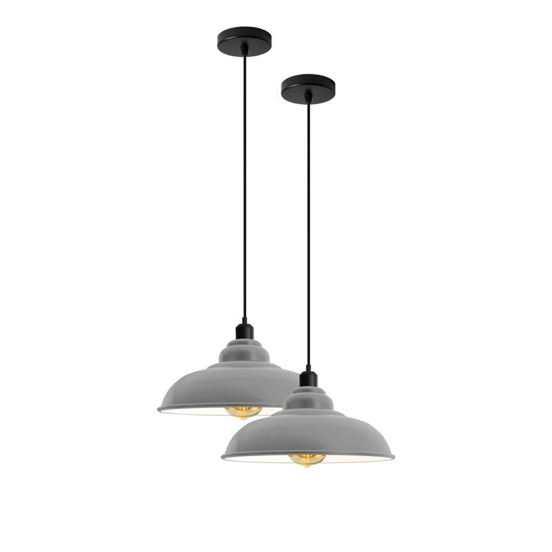 Phoibos 1 - Light Dome Pendant, White