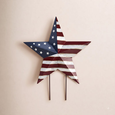 Metal Astrology & Stars Garden Stake