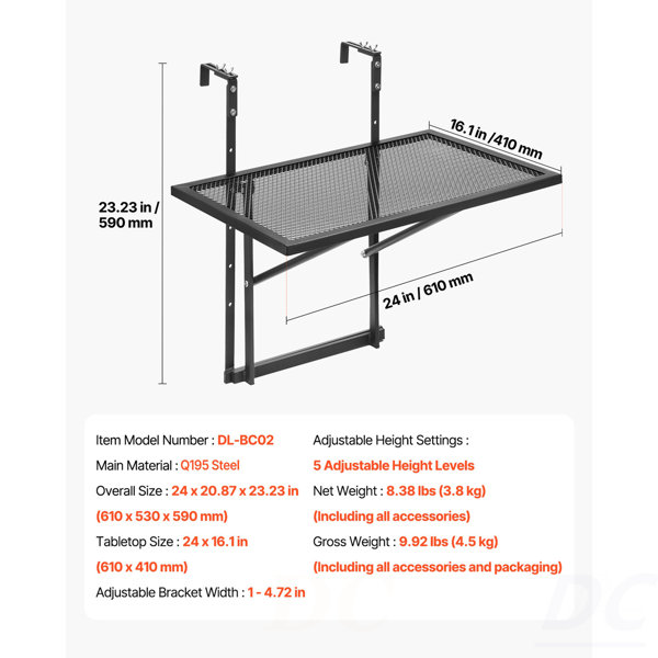 Dimensions du produit