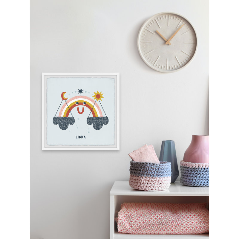 Libra - Single Picture Frame Print, 30cm H x 30cm W