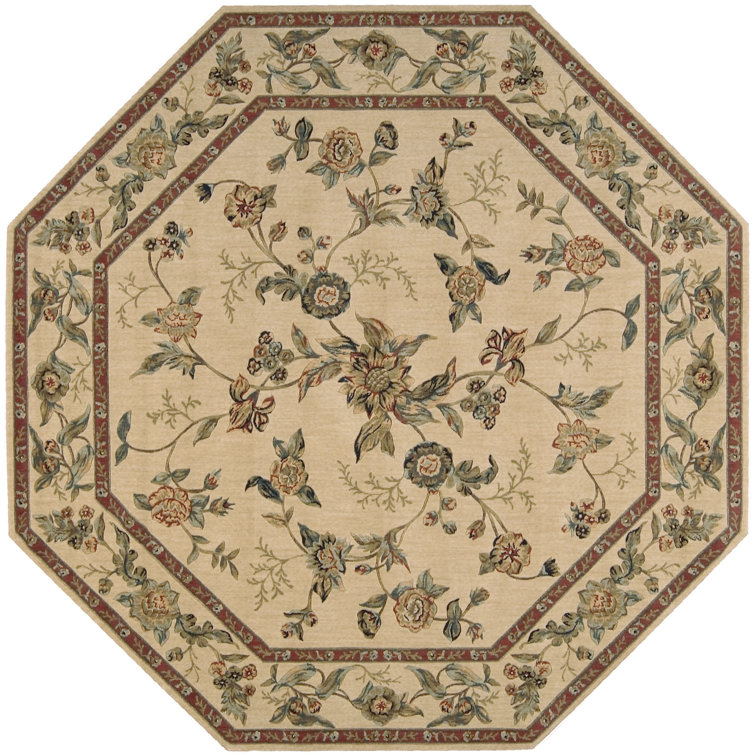 Tapis beige en laine Degroot