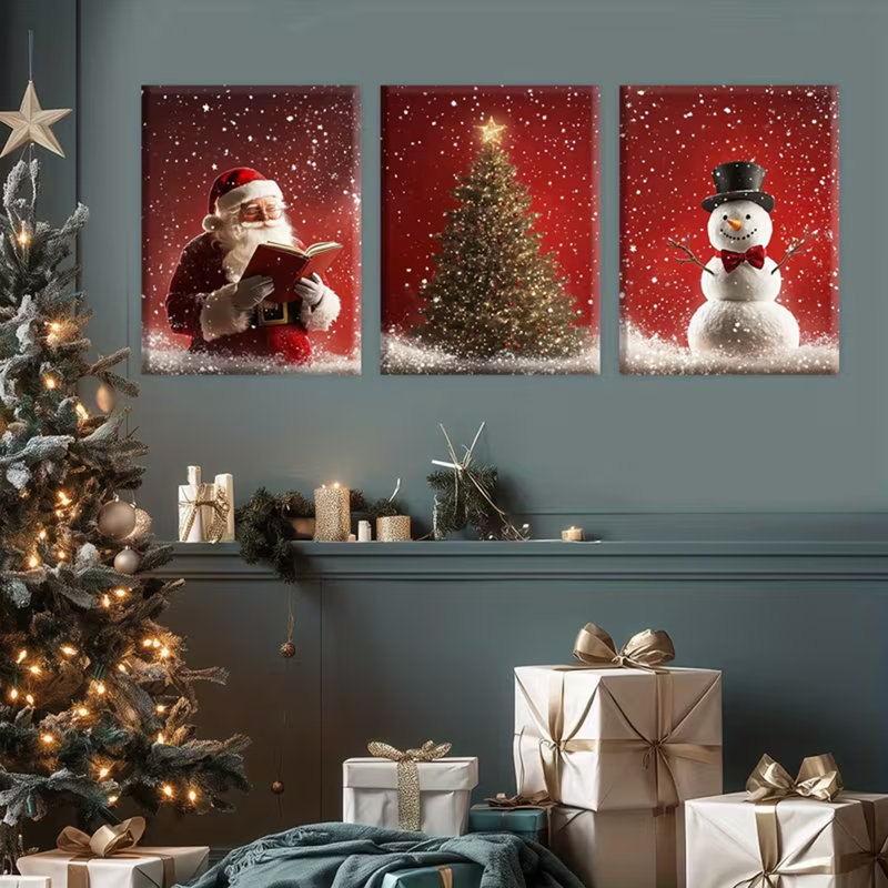 3 Piece Wrapped Canvas Print