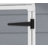 Keter Manor 4x6 ft. Durable Resin Outdoor Storage Shed With Floor and Double Doors for Garden Patio Furniture and Tools, Grey