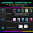 Wireless Charging RGB Gaming Mouse Pad 15W, LED Mouse Mat 800X300x4mm, 10 Light Modes Extra Large Mousepad Non-Slip Rubber Base Computer Keyboard Mat For Gaming, Macbook, PC, Laptop, Desk