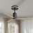 53" Flush Mount LED Ceiling Fan with Remote Control