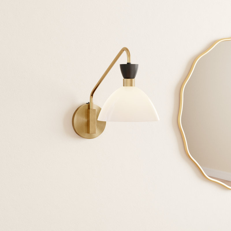 Olivette Freemont Plug-in Swing Arm Wall Sconce