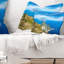 Coussin Capri en Italie - paysage imprimé