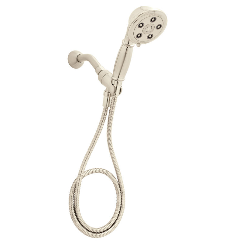 Alexandria Multi Function Handheld Shower Head, Brushed Nickel