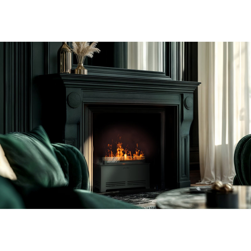 Planika - Cloudy, Free Standing Eletric Fireplace with Steam humidifier