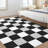 Randolph Checkered Machine Washable Rug Plaid Area Rug Soft Faux Wool Rugs Anti Slip Rugs Large Rug Carpet for Entryway Bedroom Living Room Hallway Kitchen Dining Room and Laundry Room-517140969