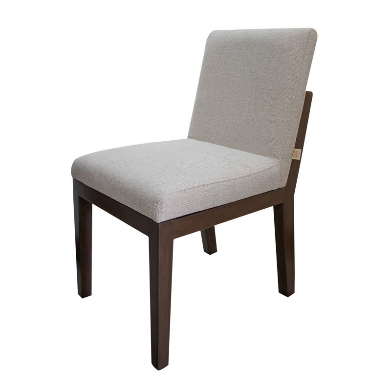 Chaise de salle à manger à dossier bas Umey