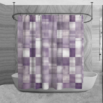 Dalaman Microfiber Shower Curtain