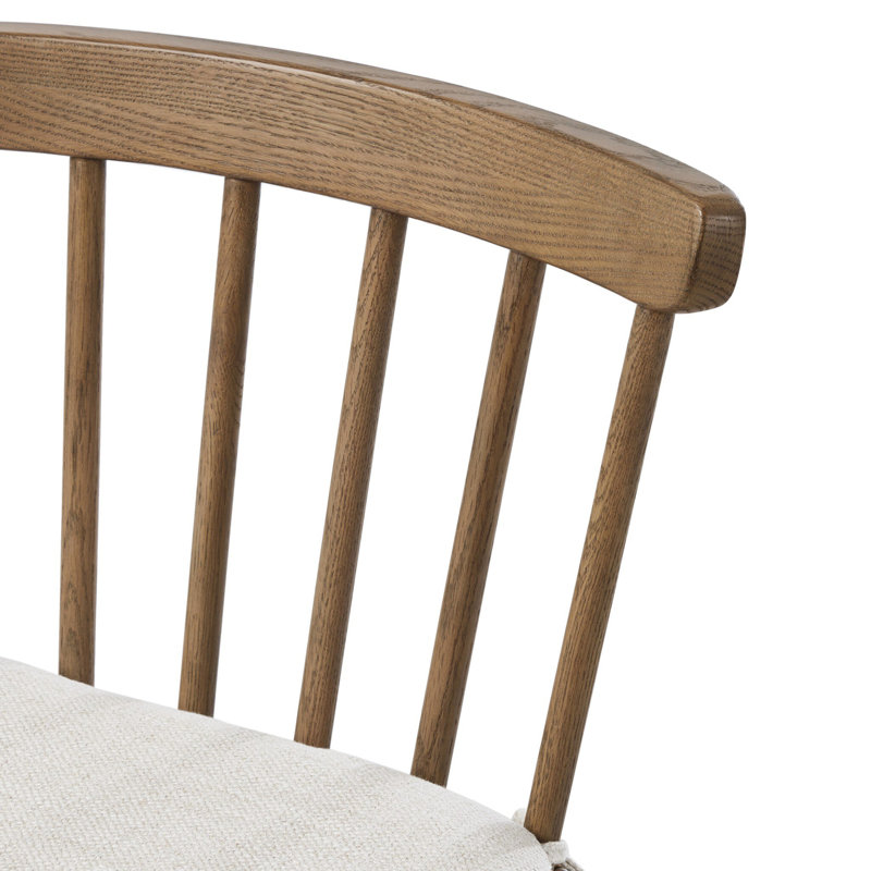 Kershaw Upholstered Dining Chair, Brown