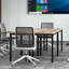 Ensemble de 4 tables de conférence Boede Pivit-88543645