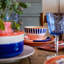 Moda Handmade Hard Ceramic Salad/Dessert Plate