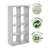 57.91'' H X 30'' W 8-Cube Bookcase-1886272529