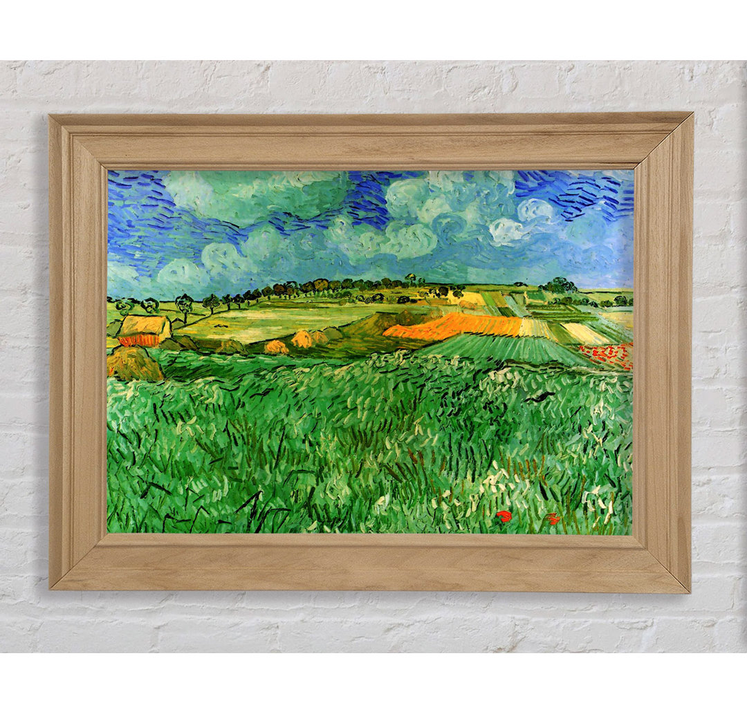 Van Gogh Ebene bei Auvers - Druck