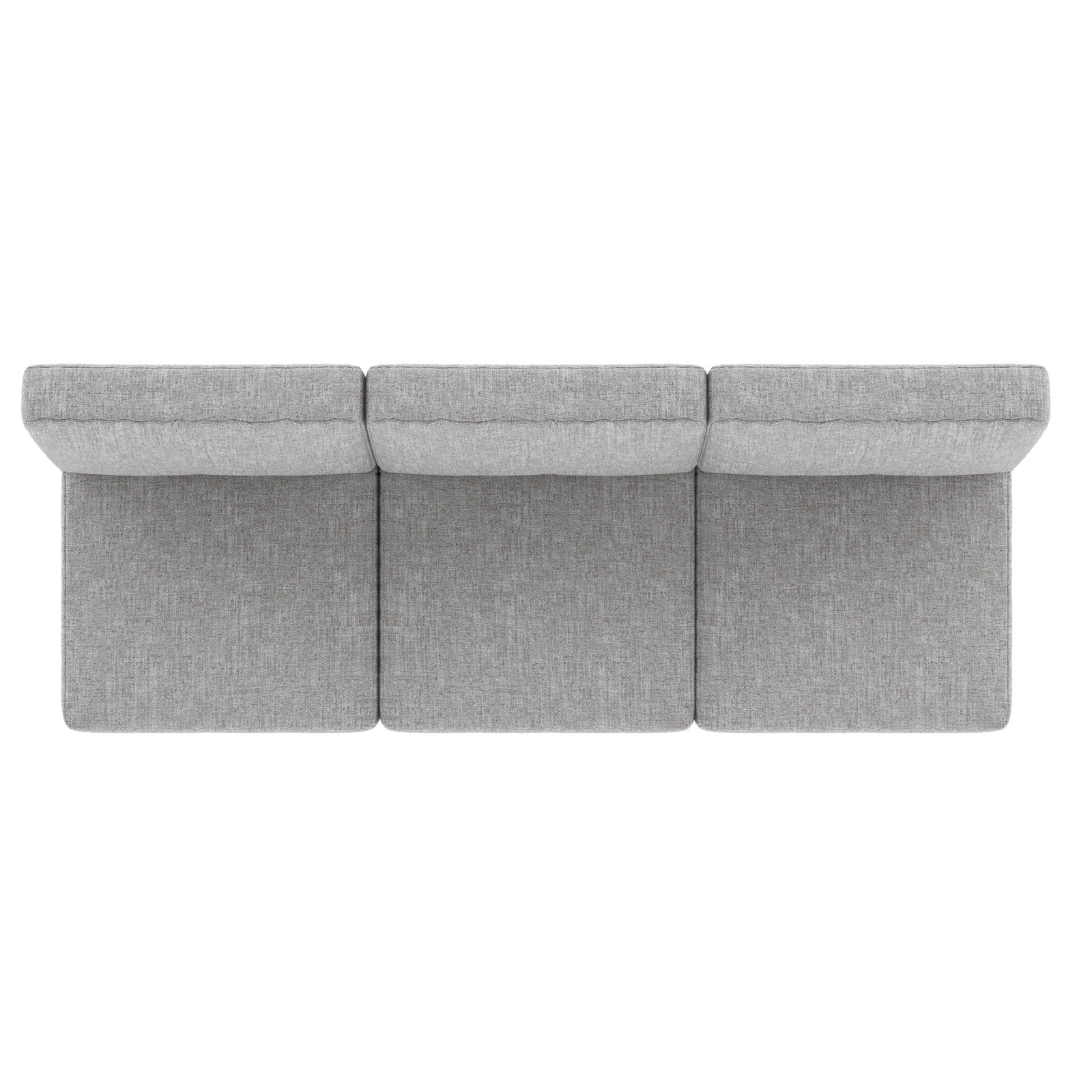 24" Sunbrella® Sofa Seat and Back Cushion, Canvas Granite Sunbrella® Canvas