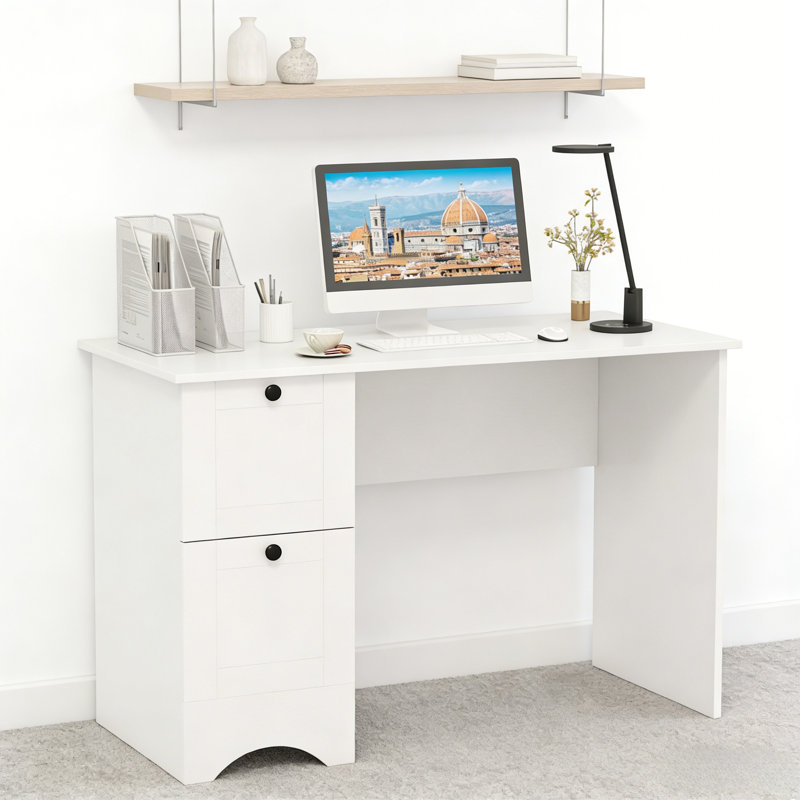Computer Desk, White