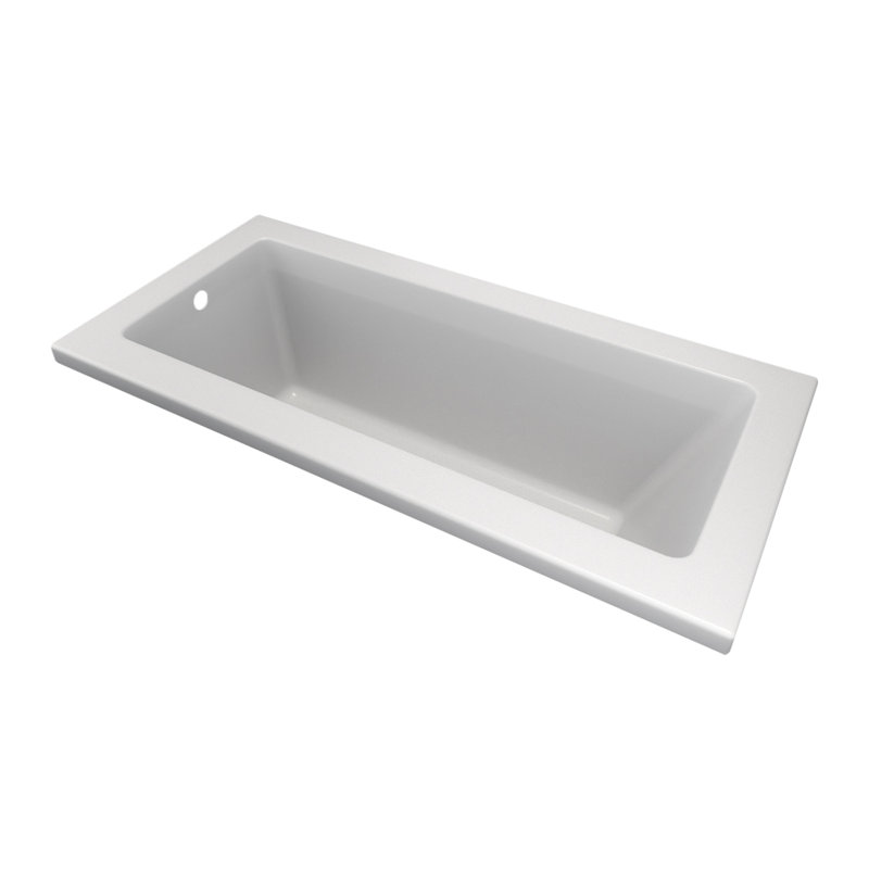 66'' x 32'' Soaking Acrylic Bathtub