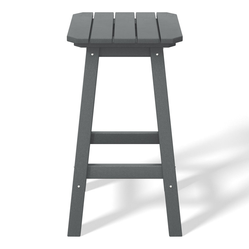 Tabouret d'extérieur Laguna, Gris foncé