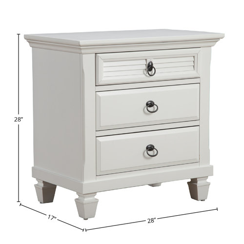 Onyx 3 - Drawer Nightstand & Reviews | Birch Lane