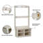 Portemanteau avec banc et rangement pour chaussures Velmir-1339967492