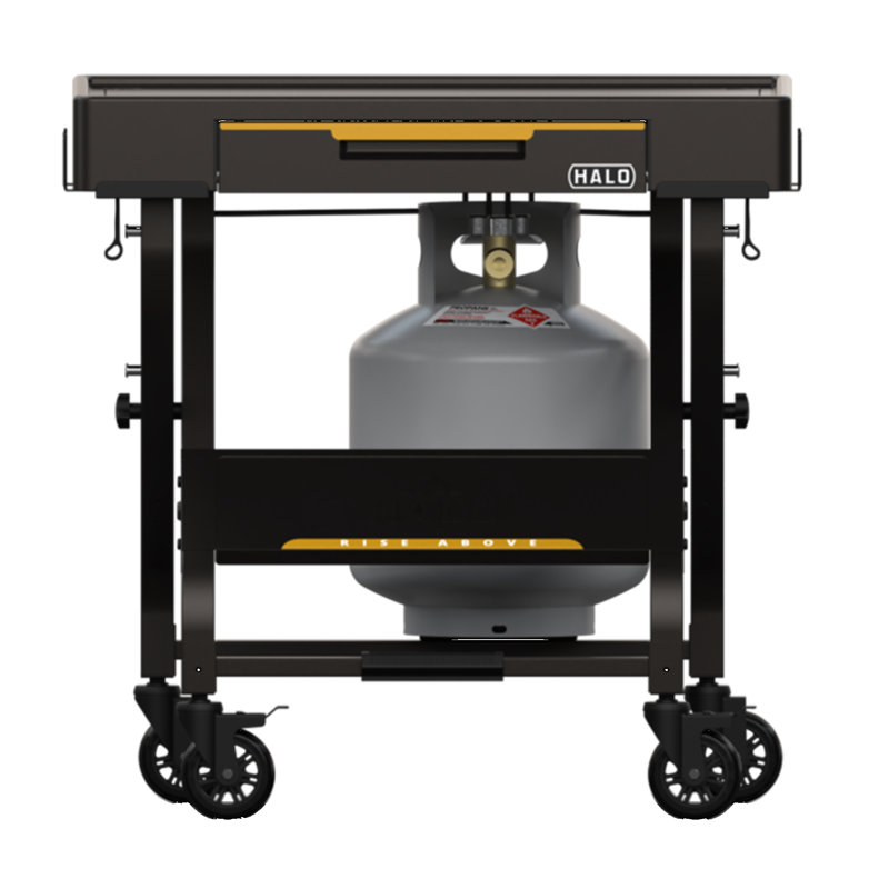 Halo 15.16 in. W x 30.8 in. D Steel Outdoor Kitchen Countertop