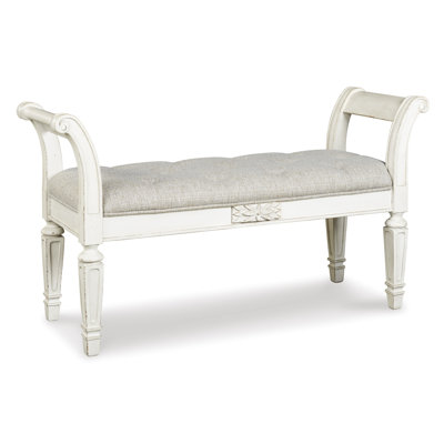 Heraldas Polyester Upholstered Bench