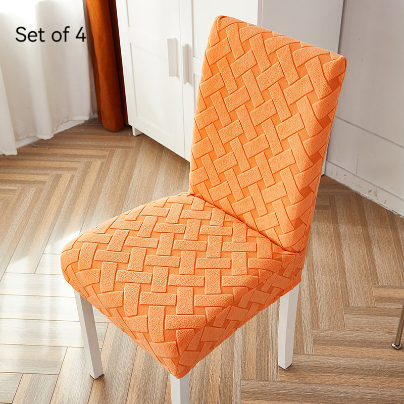 Housse pour chaise de salle à manger en polyester