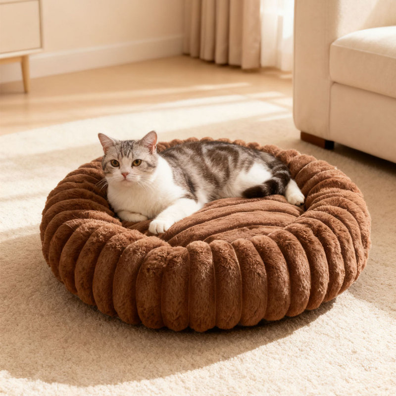 Pet Bed, 60, Brown