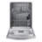 Samsung 24" 53 dBA ENERGY STAR Certified Built-in Top Control Dishwasher with Adjustable Rack