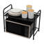 Rangement de cuisine, support pour micro-ondes, organisateur de tablette, étagère L 23,5 po x l 12,5 po x H 18 po