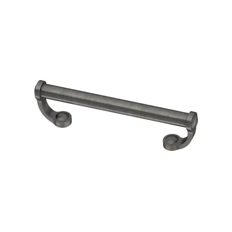 Poignée rustique rustique, Argent héritage, 3"