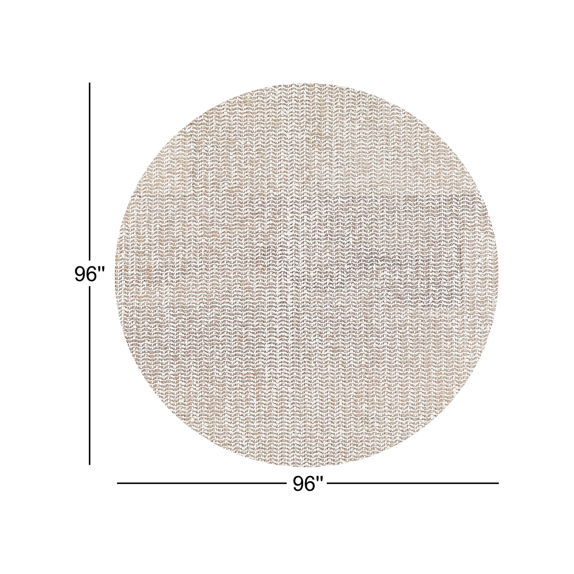 Wayfair Basics® Non-Slip Rug Gripper, Round 8'