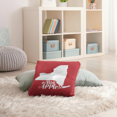 Coussin de sol touffeté big pomme ny