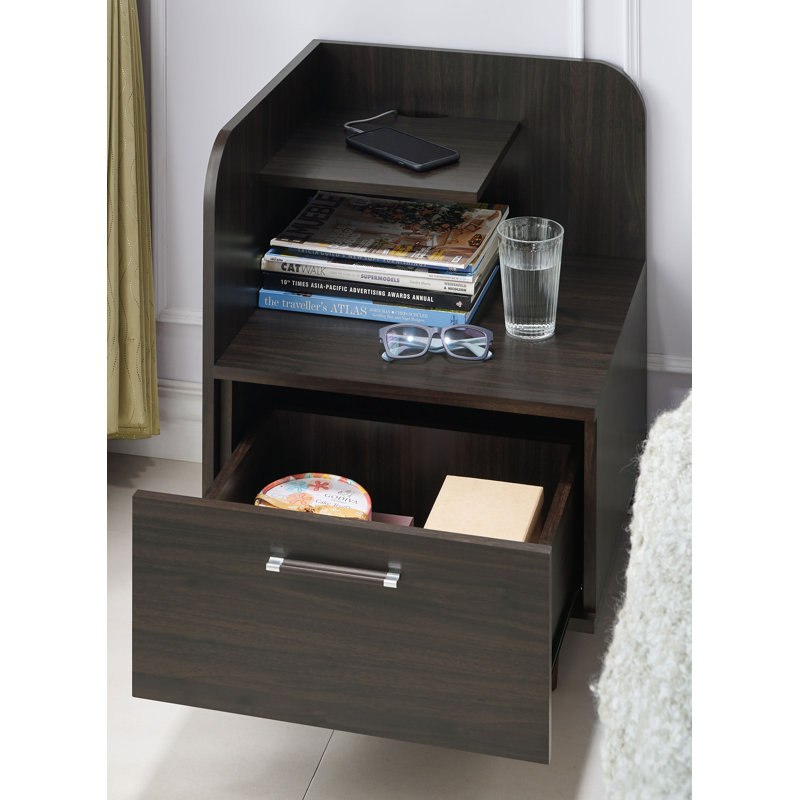 Molina 19.7'' W Nightstand, Reclaimed Oak