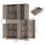 Garde-manger 68,1 po avec tablettes-63175329