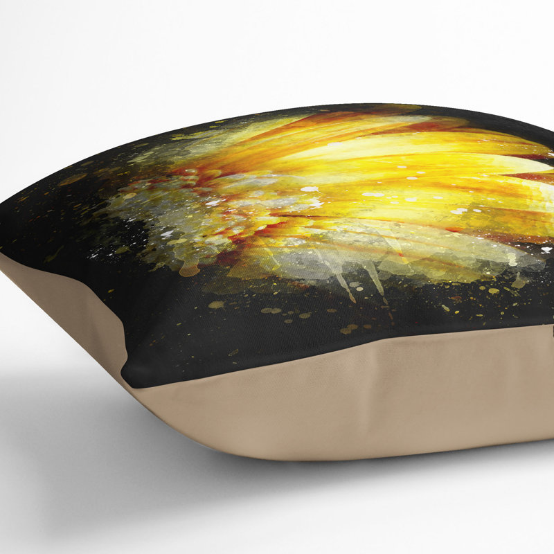 Square Throw Cushion, Stone, 55cm H x 55cm W x 20cm D