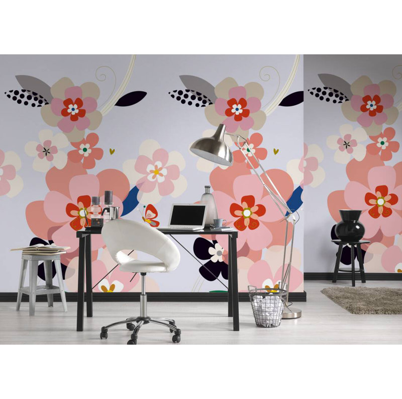 Papier peint floral Dollman