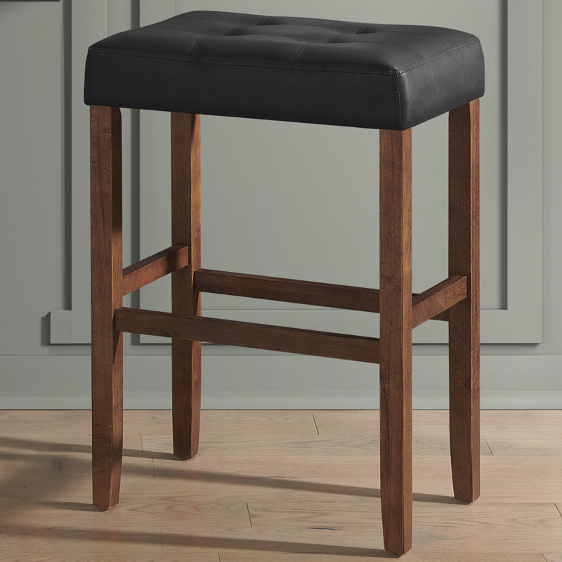 Tabouret de bar Suneta, Noir / brun