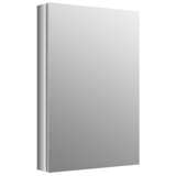 Verdera® Recessed or Surface Mount Frameless Medicine Cabinet with 3 Adjustable Shelves