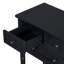 Console étroite, canapé mince avec trois tiroirs de rangement et tablette inférieure-1494695812
