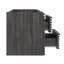 Base de meuble-lavabo mural simple 48 po Render-682093317