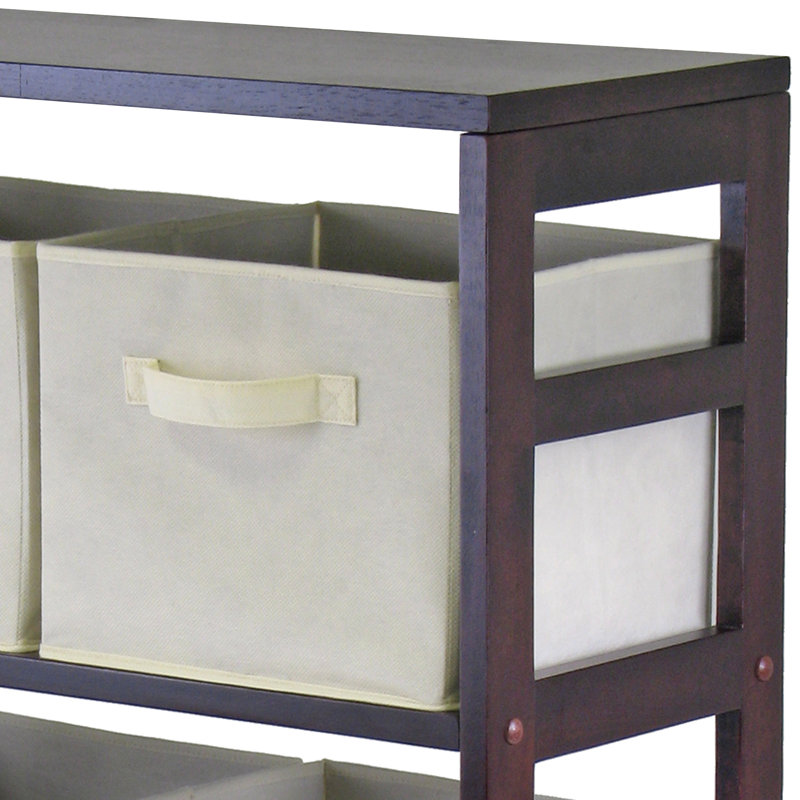 Commode de rangement 6 tiroirs Eleia, Beige
