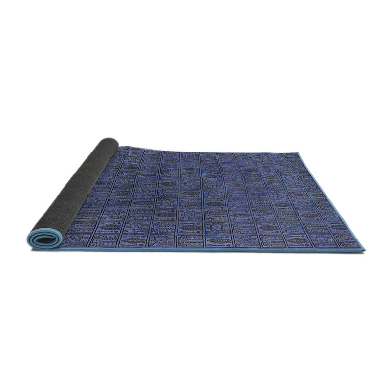 Abstract Indoor Rug, Round 4'