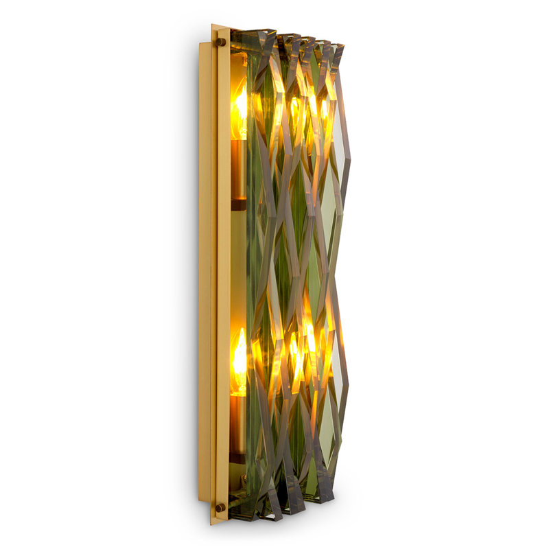 Lampe murale N - 4 lumières Nuvola, Vert