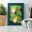 Lime orchidée I - reproduction de cadre photo simple-2014407363-2014407360