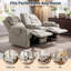 Canapé inclinable l 73,6 po pour salon-212159010-212159011