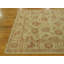Tapis de la surface en laine de couloir 5 pi 3 po x 29 pi 1 po one-of-kind noué la crème Huntingdon